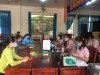 Phòng giao dịch Ngân hàng Chính sách xã hội huyện Chơn Thành thực hiện giao dịch tại điểm giao dịch xã Minh Lập