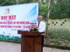 Đồng chí Nguyễn Văn Chơ - Phó Chủ tịch HND tỉnh phát biểu tại buổi lễ