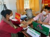 NHCSXH huyện Lộc Ninh tổ chức giải ngân tại xã Lộc An