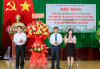 Huyện ủy, HĐND, UBMTTQVN huyện Lộc Ninh chúc mừng hội nghị