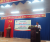 Đ/c Ngô Đình Du – Chủ tịch Hội ND xã đang ôn lại truyền thống Hội ND Việt Nam