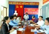 Ông Trần Văn Vinh - TUV, Chủ tịch Hội Nông dân tỉnh kết luận buổi làm việc