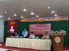 Đ/c Trần Văn Vinh - TUV - Chủ tịch Hội Nông dân tỉnh Bình Phước phát biểu tại Hội nghị
