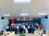 Đoàn công tác Nauy chụp hình lưu niệm cùng lãnh đạo Hội Nông dân, sở ngành tỉnh và đại diện các HTX Điều tỉnh Bình Phước