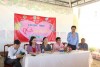 Đ/c Nguyễn Văn Giang - Phó Chủ tịch Hội Nông dân tỉnh Bình Phước gửi lời hỏi thăm và chúc têt đến tất cả các hội viên Nông dân và hội viên Phụ nữ tại chương trình Tết xum vầy năm 2024lễ ra mắt