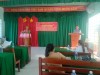 Đ/c Hoàng Văn Linh - Chủ tịch Hội Nông dân xã phát biểu chỉ đạo Hội nghị