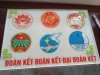 Bánh kem biểu tượng Cờ Đại Đoàn Kết